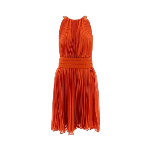 Max Mara Golena Sleeveless Pleated Dress