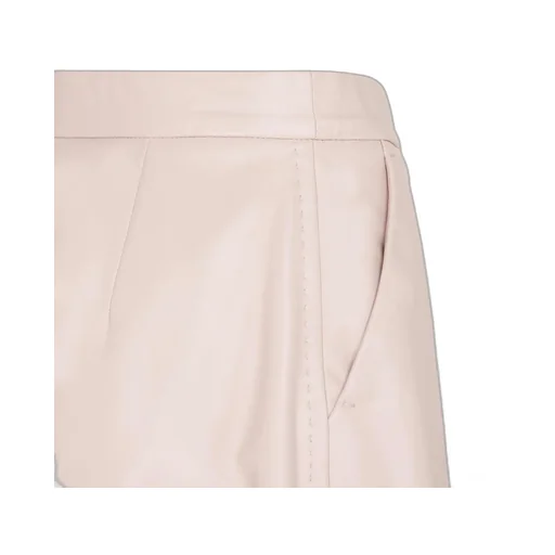 Max Mara Lacuna Leather Shorts