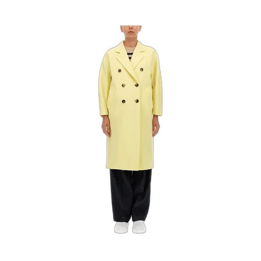 Max Mara Double-Breasted Long-Sleeved Coat