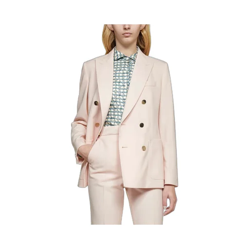 Max Mara Gin Double-Breasted Tailored Blazer