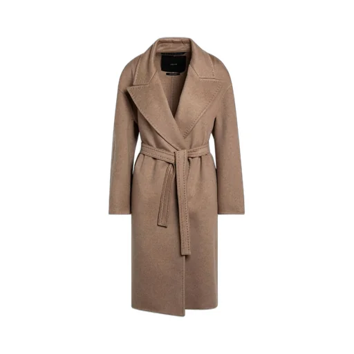 Max Mara Atelier Belted Long-Sleeved Coat