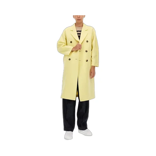 Max Mara Double-Breasted Long-Sleeved Coat
