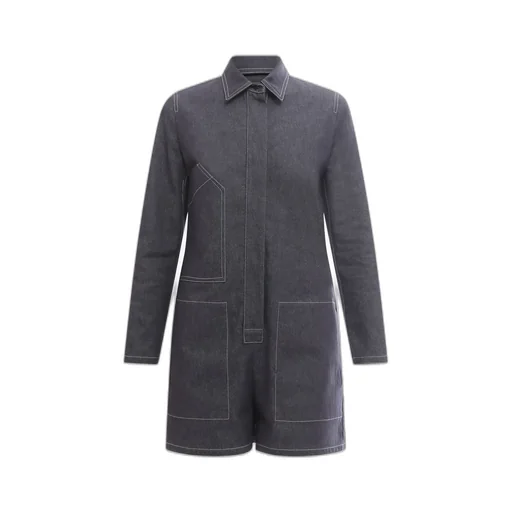 Max Mara Stitched Denim Jumpsuit