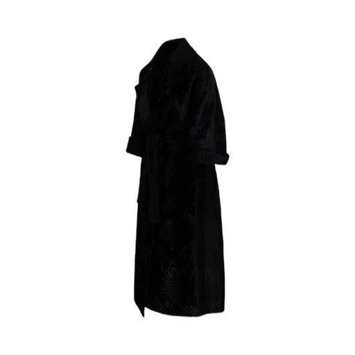 Max Mara Atelier Three-Quarter-Sleeved Wrap Coat
