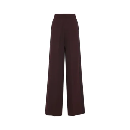 Max Mara Pianoforte Plava Wide Leg Pants