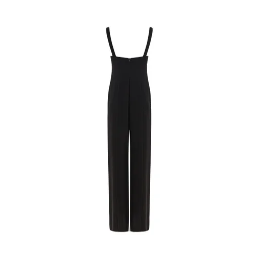 Max Mara Pianoforte Estro Bow Detailed Sleeveless Jumpsuit