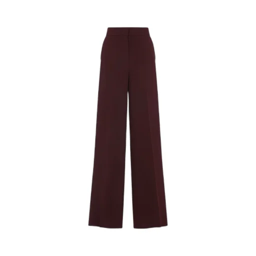 Max Mara Pianoforte Plava Wide Leg Pants