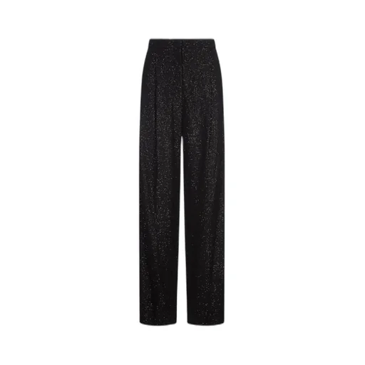 Max Mara Pianoforte Sequin Embellished Straight-Leg Pants