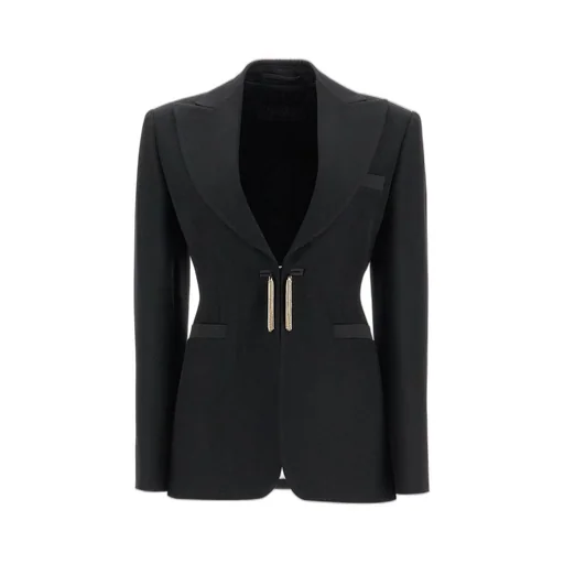 Max Mara Pianoforte Boemia Tassel Detailed Blazer