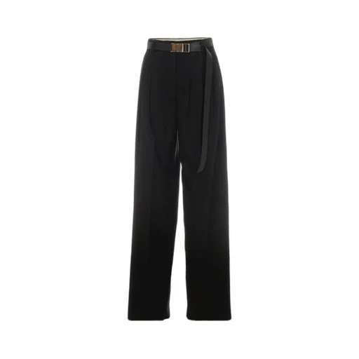Max Mara Studio Bergamo Belted Pleated Trousers