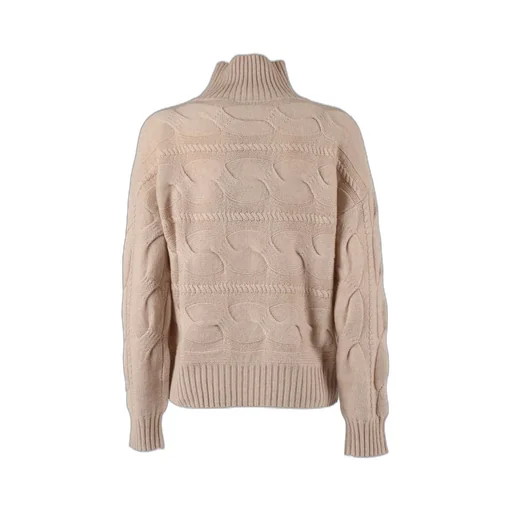 Max Mara Studio Turtleneck Cable Knitted Jumper