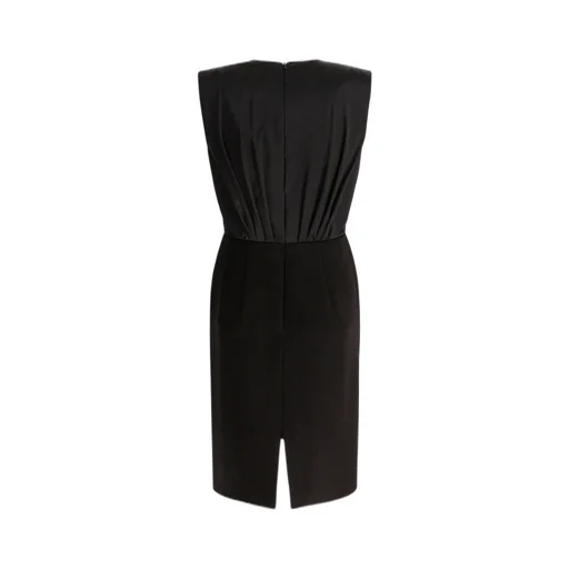 Max Mara Pianoforte V-Neck Sleeveless Dress