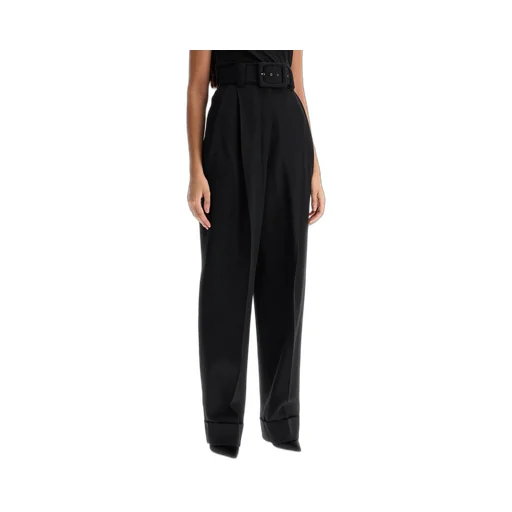 Max Mara Pianoforte Belted Pleated Pants