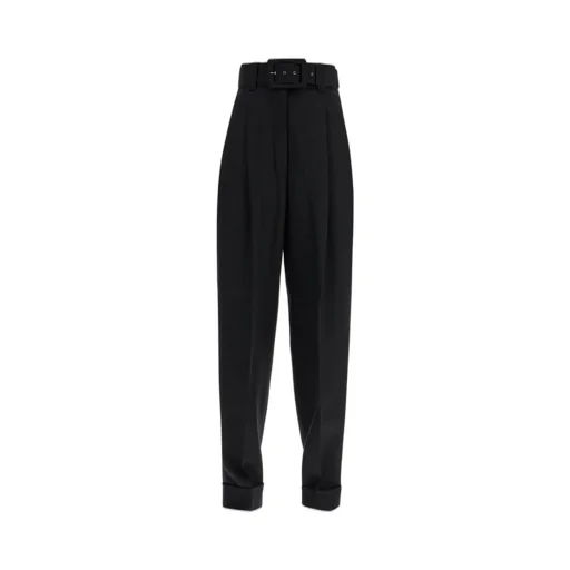 Max Mara Pianoforte Belted Pleated Pants