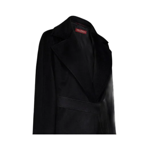 Max Mara Studio Belted Long-Sleeved Coat