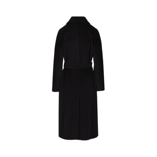 Max Mara Studio Tenzone Tied-Waist Long-Sleeved Coat