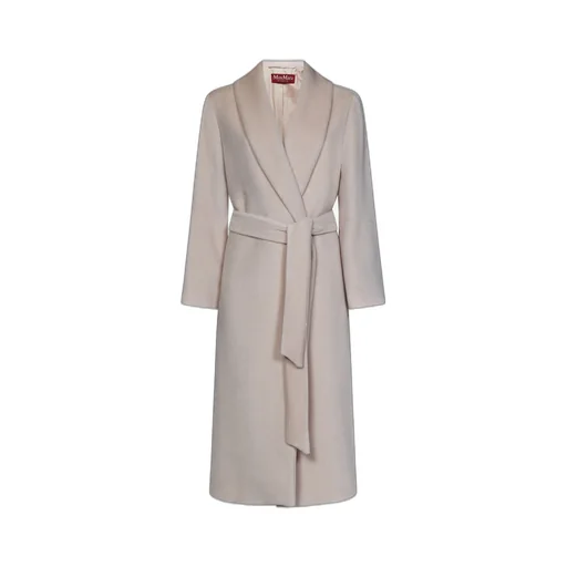 Max Mara Belted Long-Sleeved Coat