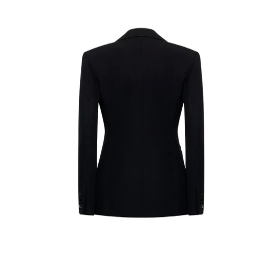 Max Mara Pianoforte Tassel Detailed Straight Hem Jacket