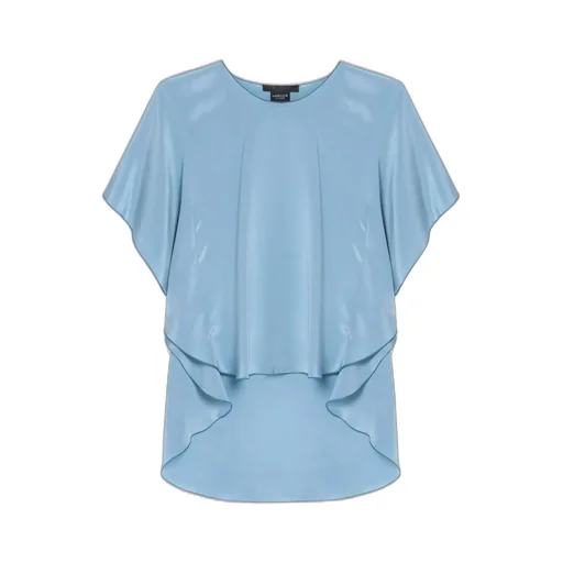 Max Mara Pianoforte Flowy Crewneck Top