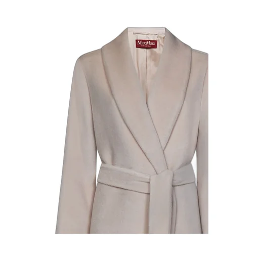 Max Mara Belted Long-Sleeved Coat