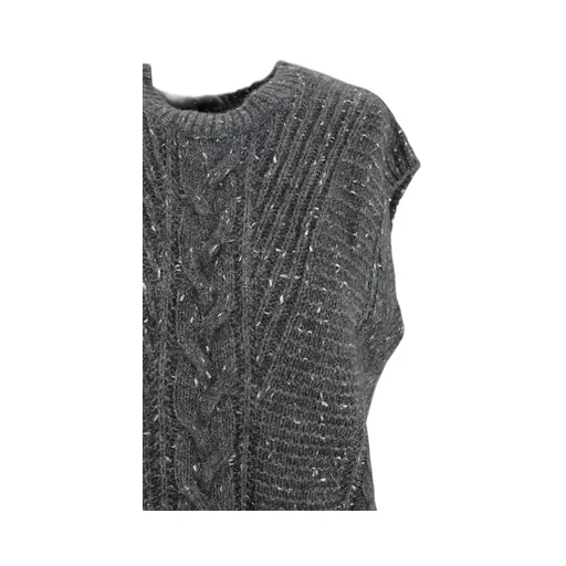 Max Mara Studio Crewneck Knitted Vest