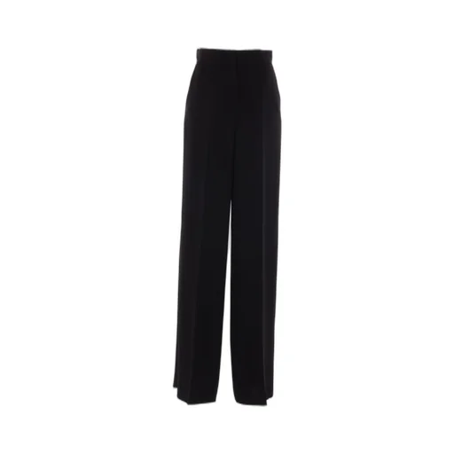 Max Mara Pianoforte Pleat Detailed Straight Leg Trousers