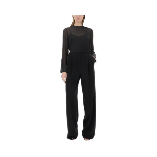 Max Mara Pianoforte Crewneck Long-Sleeved Top