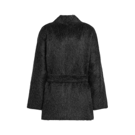 Max Mara Studio Long-Sleeved Belted Coat
