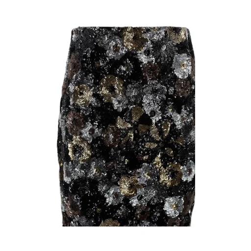 Max Mara Studio Damiana Sequin-Embellished Midi Skirt