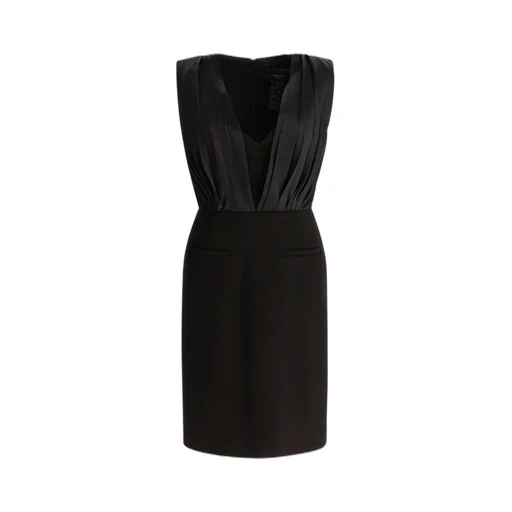 Max Mara Pianoforte V-Neck Sleeveless Dress