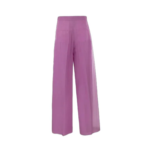 Max Mara Pianoforte High Waisted Straight-Leg Pants
