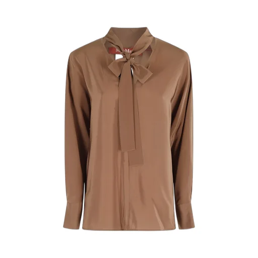 Max Mara Studio Caco Long-Sleeved Blouse