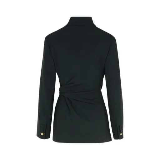 Max Mara Pianoforte Wrap Long-Sleeved Jacket