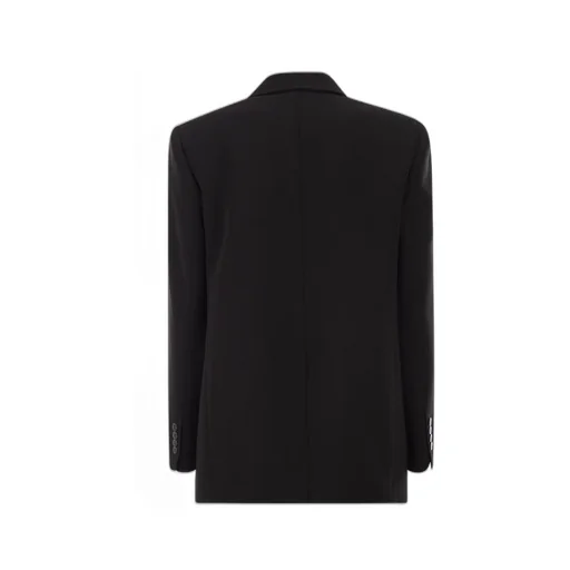 Max Mara Studio Mstbosco Single-Breasted Cady Blazer