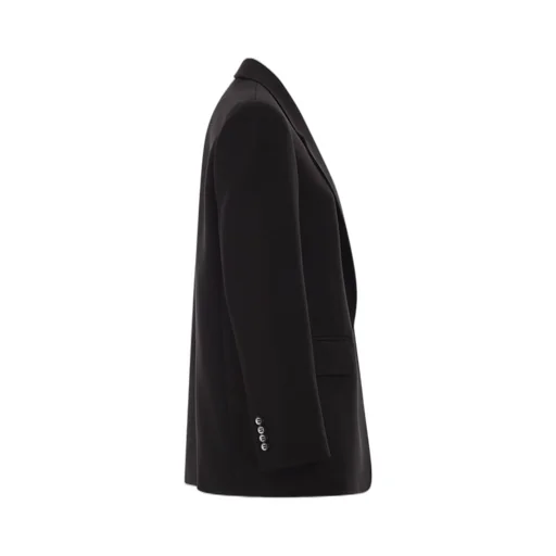 Max Mara Studio Mstbosco Single-Breasted Cady Blazer