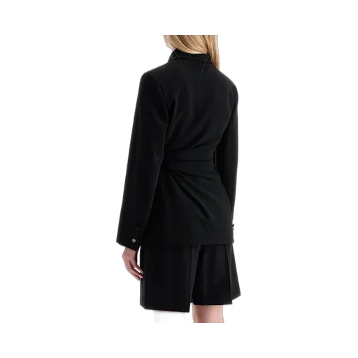 Max Mara Pianoforte Wrap Long-Sleeved Jacket