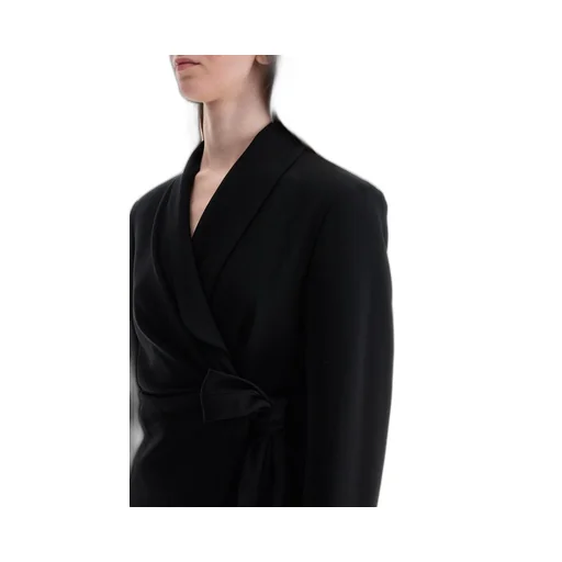 Max Mara Pianoforte Wrap Long-Sleeved Jacket