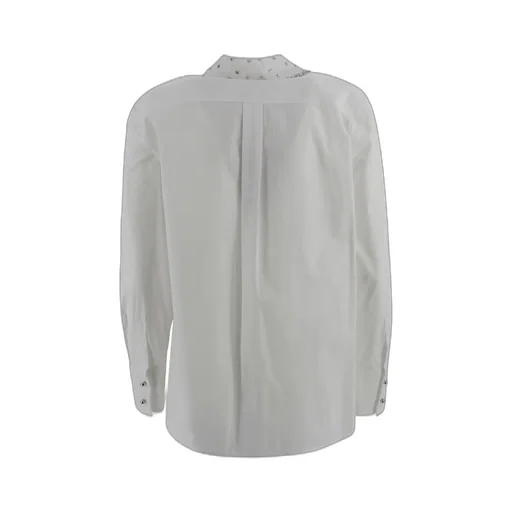 Max Mara Studio Staffa Embellished Long-Sleeved Shirt