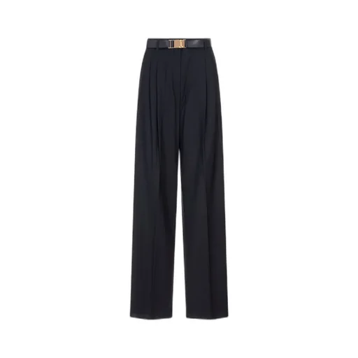 Max Mara Studio Bergamo Belted Pleated Trousers