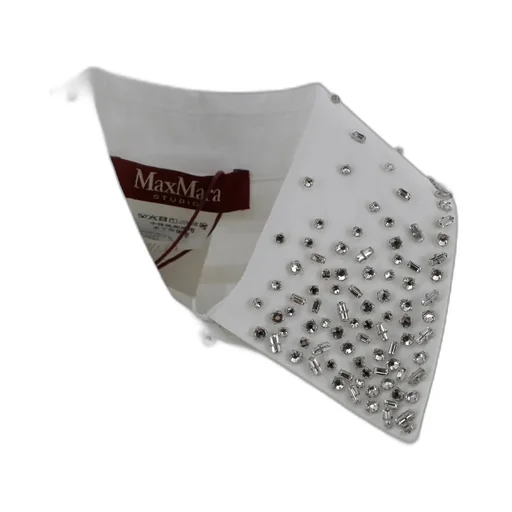 Max Mara Studio Staffa Embellished Long-Sleeved Shirt