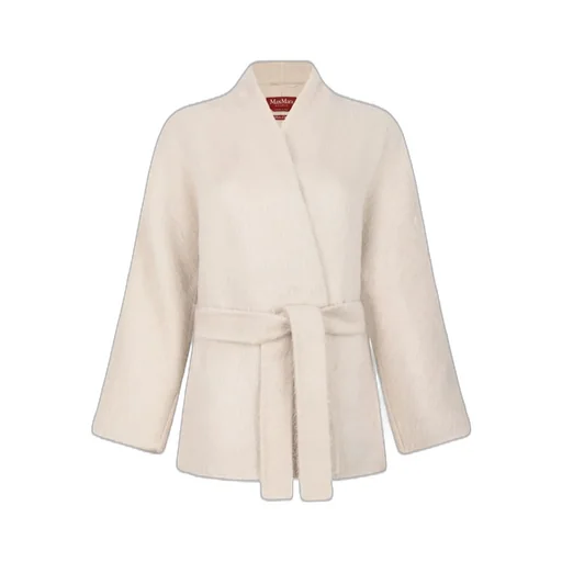 Max Mara Studio Long-Sleeved Belted Coat
