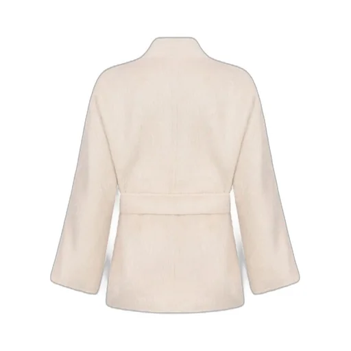 Max Mara Studio Long-Sleeved Belted Coat