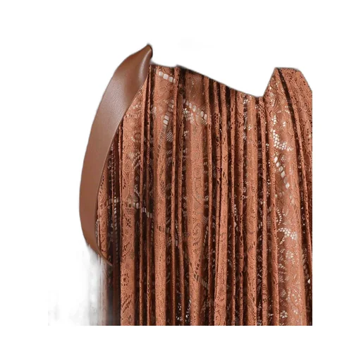 Max Mara Studio V-Neck Pleated Dress
