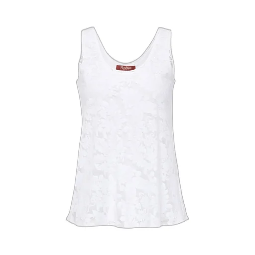 Max Mara Studio Staffa Crewneck Sleeveless Top