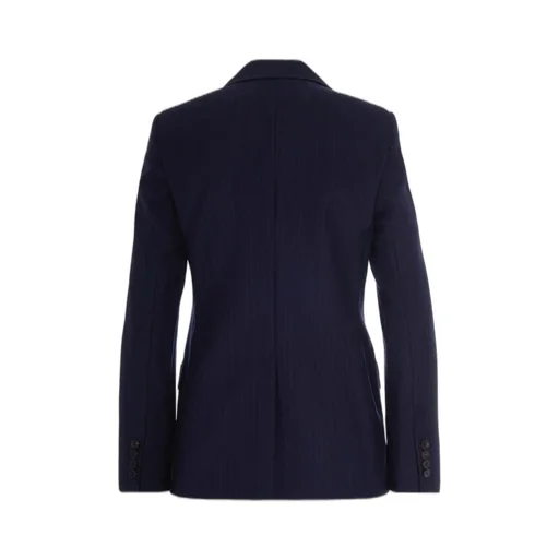 Max Mara Studio Pucci Striped Double-Breasted Jacket