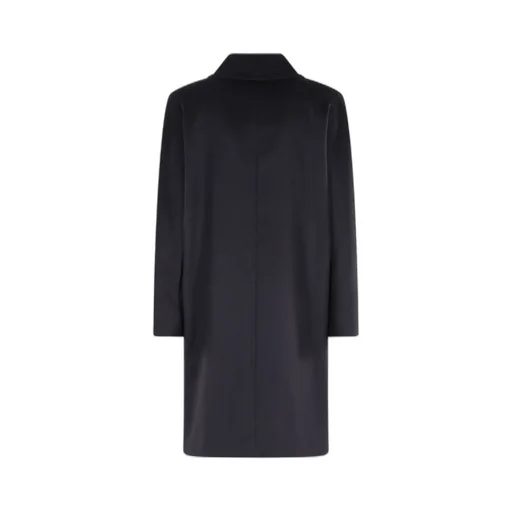 Max Mara Studio Agenda Double-Breasted Long Coat