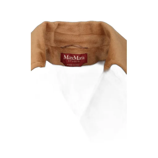 Max Mara Studio Ariano Double-Breasted Long-Sleeved Coat