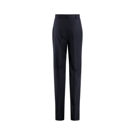 Max Mara Studio Striped Pleated Trousers