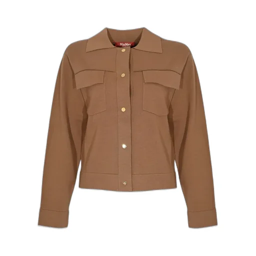 Max Mara Studio Boxy Button-Up Jacket