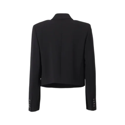 Max Mara Studio Double-Breasted Long-Sleeved Jacket